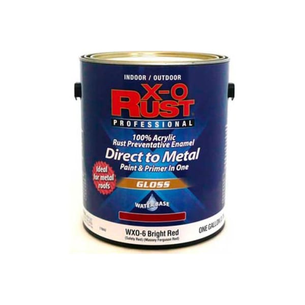General Paint Exterior Paint, Gloss, Red, 1 gal 176842 - main